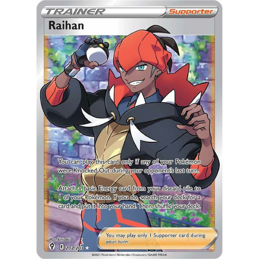 Raihan (Full Art) - Evolving Skies #202/203