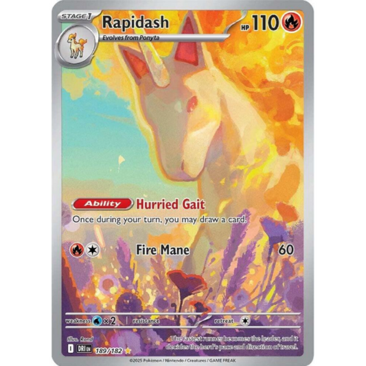 Rapidash - Destined Rivals #189/182