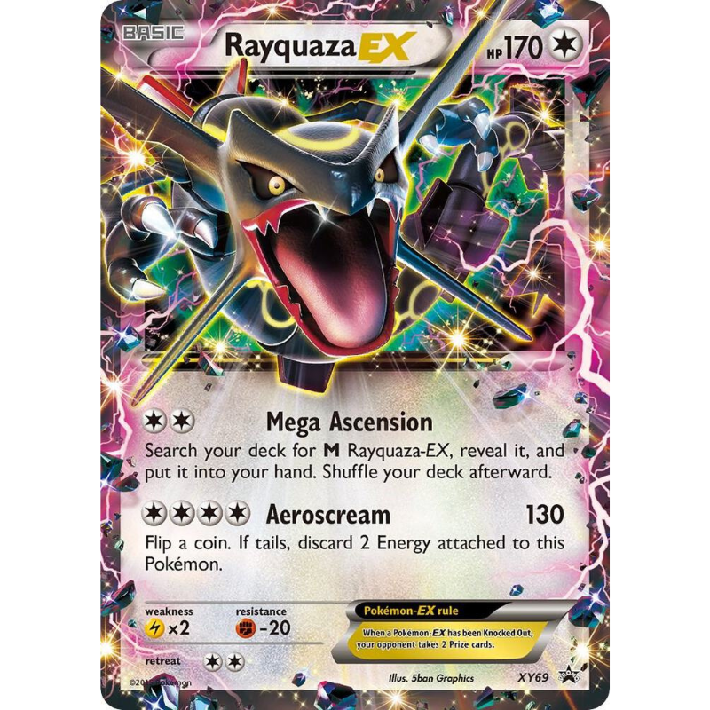 Rayquaza EX (Shiny) - XY Promos #XY69