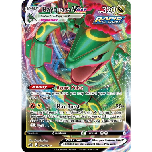 Rayquaza VMAX - Crown Zenith #102/159