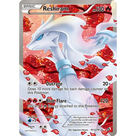 Reshiram (Full Art) - Legendary Treasures: Radiant Collection #RC22/RC25