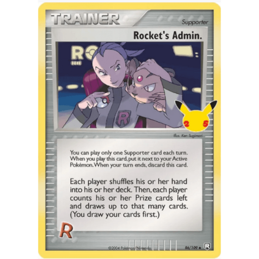 Rocket's Admin. - Celebrations: Classic Collection #86/109