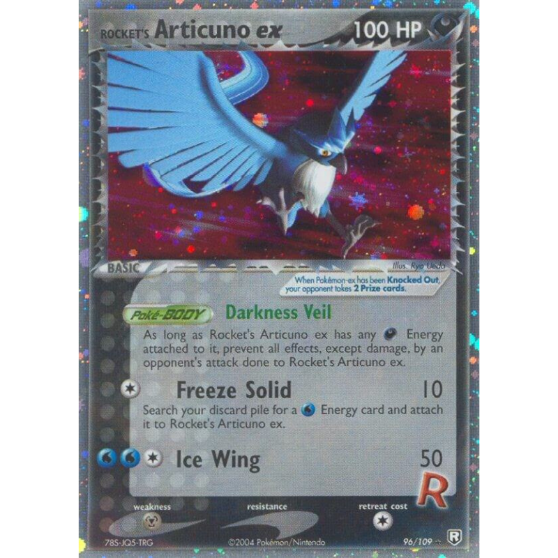 Rocket's Articuno ex - Team Rocket Returns #96/109