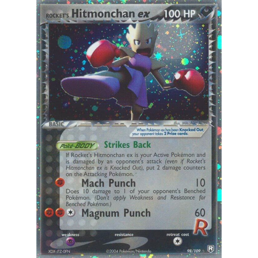 Rocket's Hitmonchan ex - Team Rocket Returns #98/109