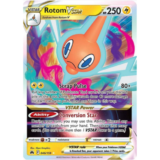 Rotom VSTAR - Crown Zenith #046/159