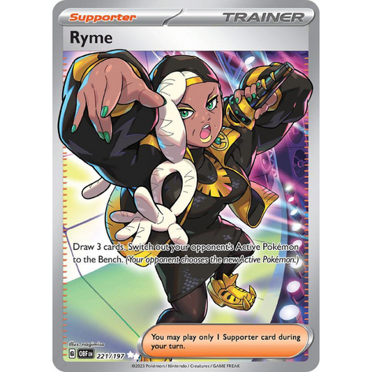 Ryme - Obsidian Flames #221/197