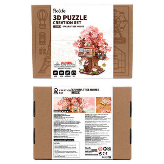 Sakura Tree House - Rolife DIY Miniature