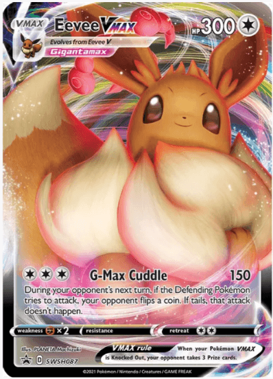 Eevee VMAX - Sword & Shield Promo Cards #SWSH087  (Near Mint)