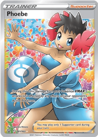 Phoebe (Full Art) - Battle Styles #161/163 (Near Mint)