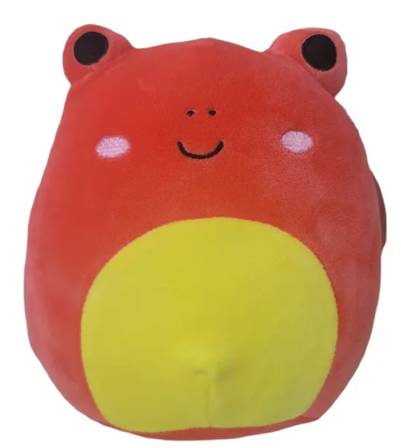 Original Squishmallow Obu the red frog 7.5in