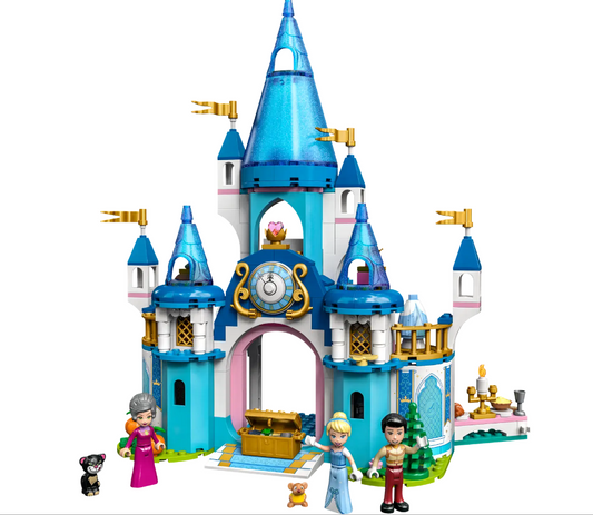 LEGO Cinderella and Prince Charming's Castle 43206