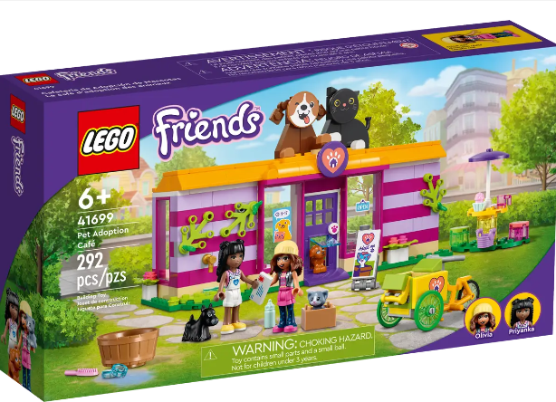 Lego Friends Pet Adoption Café 41699
