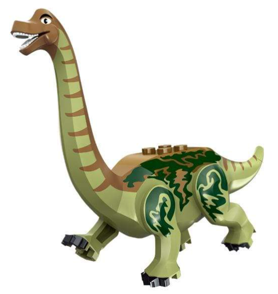 Custom Lego Compatible Jurassic World Brachiosaurus Minifig