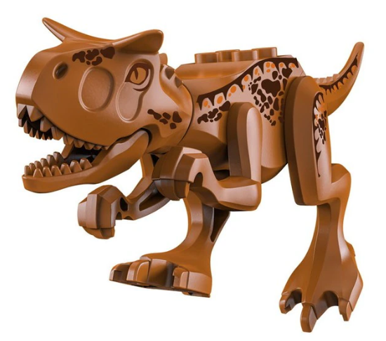 Custom Lego Compatible Jurassic World Carnotaurus Minifig