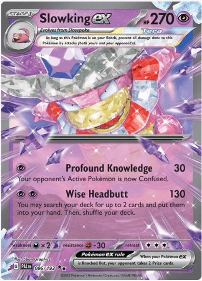 Slowking ex - Paldea Evolved #086/193