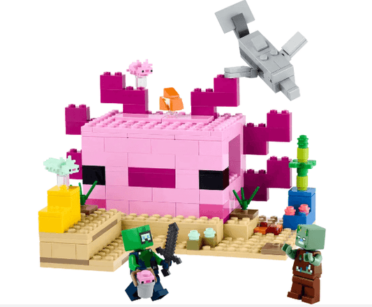 Lego Minecraft The Axolotl House 21247