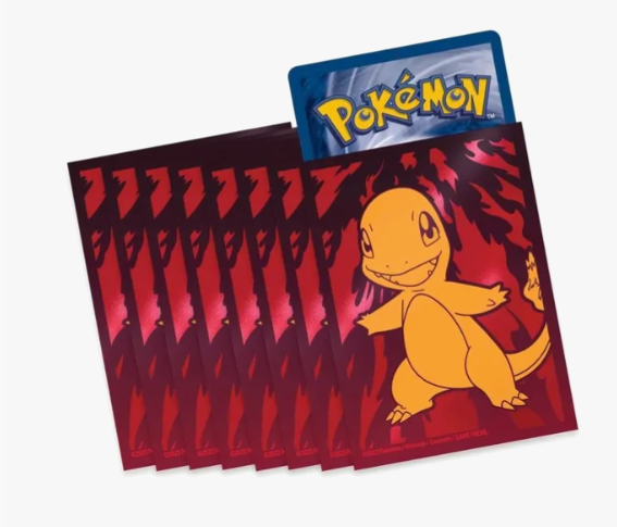 Pokémon TCG: Obsidian Flames Elite Trainer Box Card Sleeves - Charmander (65-Pack)