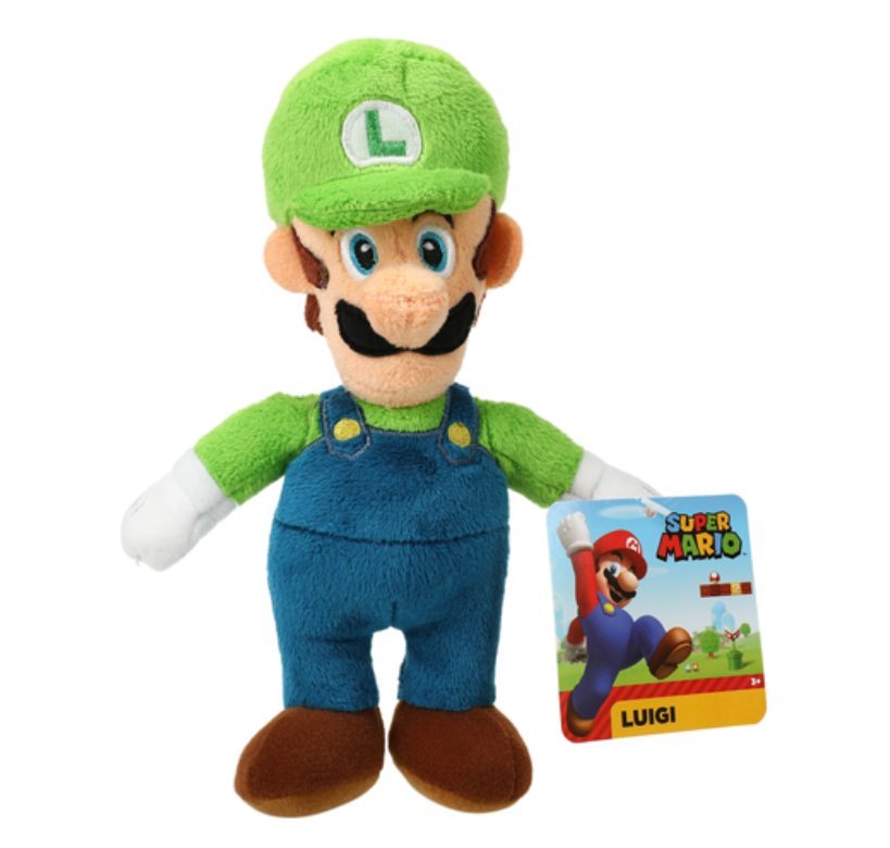 Super Mario™  Luigi plush 8in