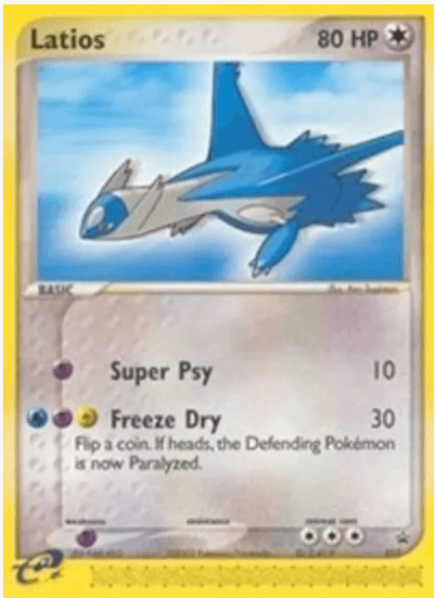 Latios - (Pokemon Heroes: Latios & Latias DVD Release) #15/40