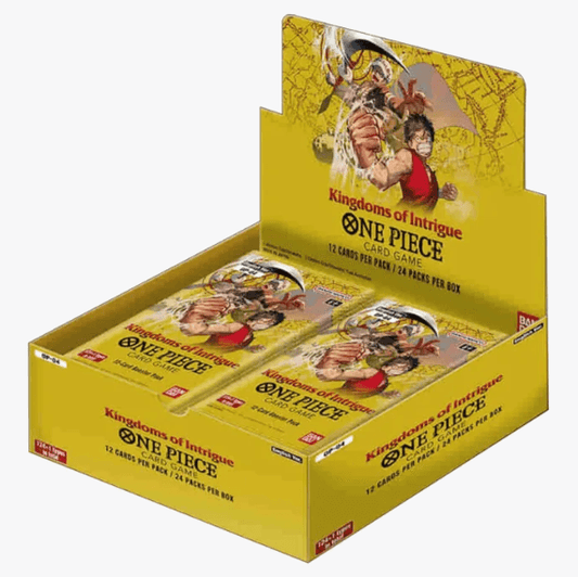One Piece TCG: Kingdoms of Intrigue Booster Display