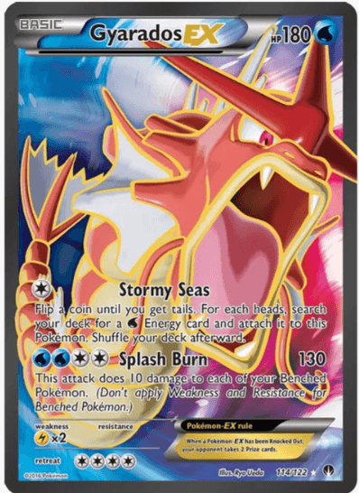 Gyarados EX (Full Art) - XY - BREAKpoint #114/122