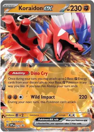 Koraidon ex - Scarlet & Violet Promo Cards #029