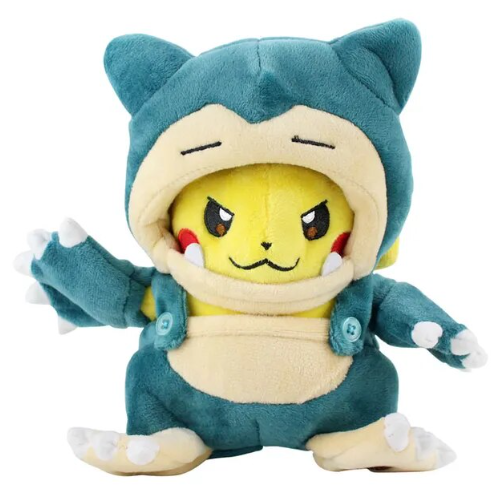 Pokémon Plush Cosplay Pikachu Snorlax 7in