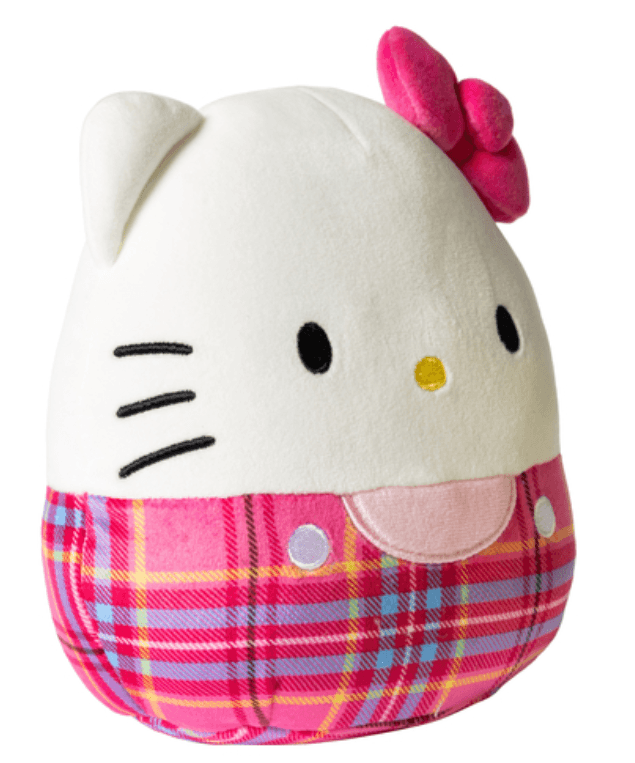 Squishmallows - Hello Kitty Plaid Squad 6.5 in