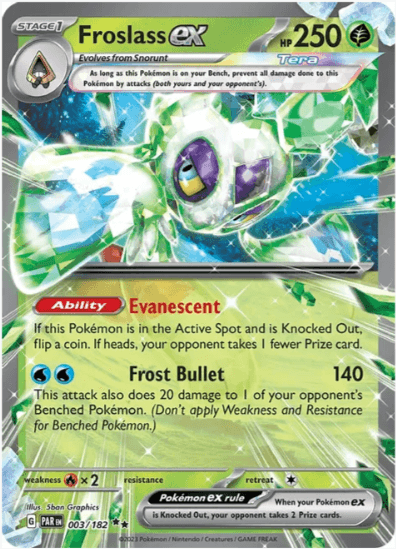 Froslass ex - Paradox Rift #003/182