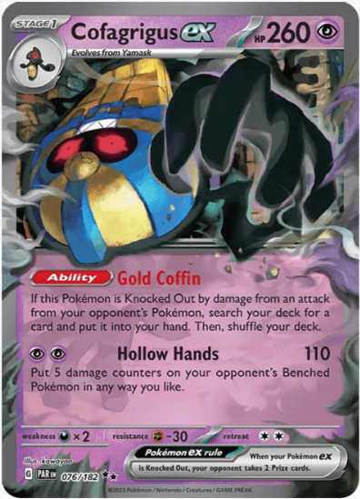 Cofagrigus ex - Paradox Rift #076/182