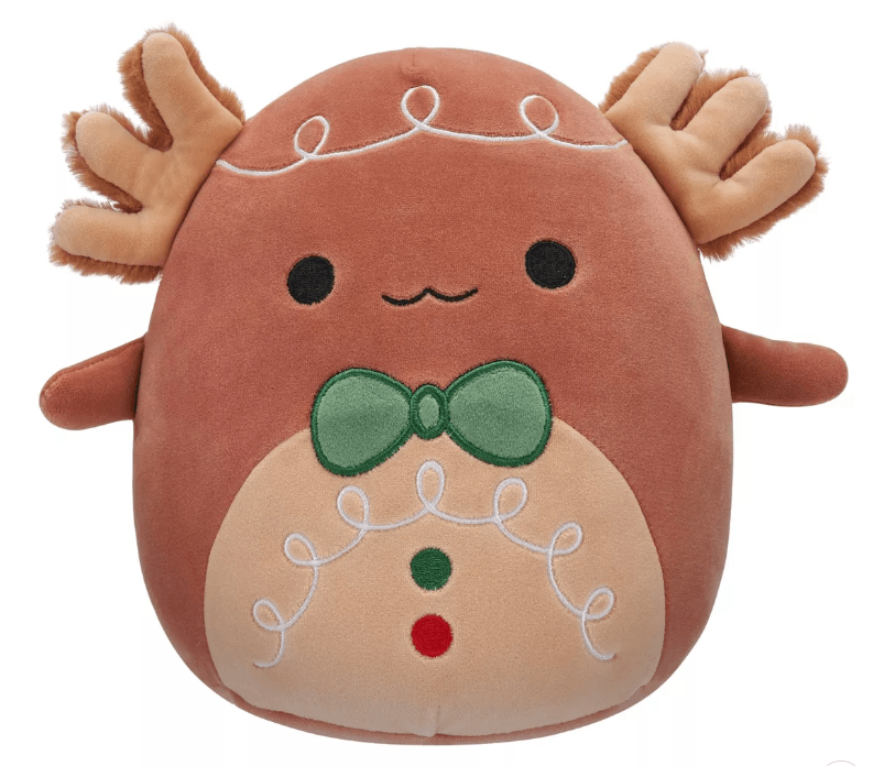 Original Squishmallows Gingerbread Axolot 8"