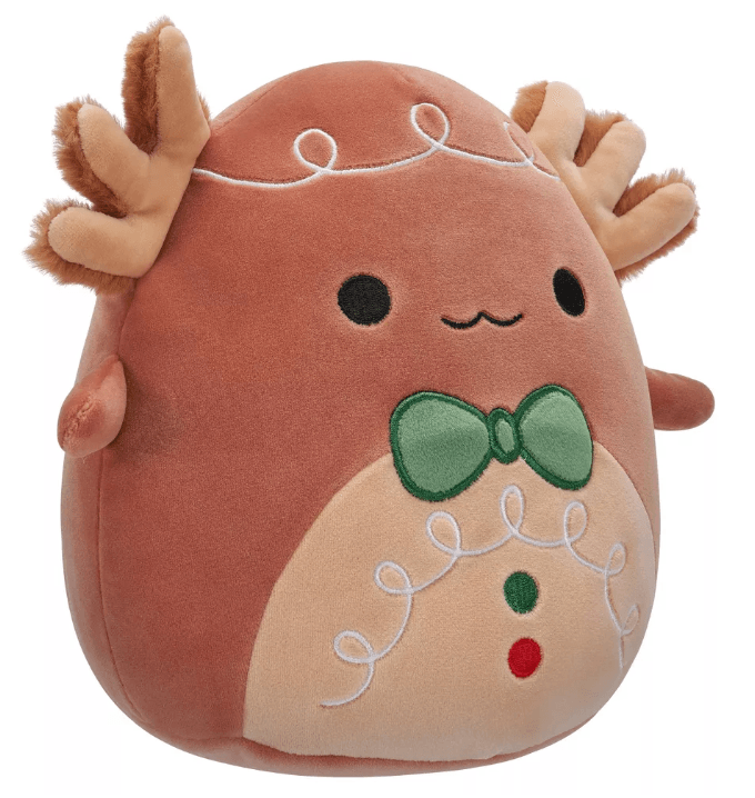 Original Squishmallows Gingerbread Axolot 8"