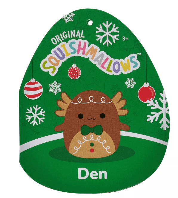 Original Squishmallows Gingerbread Axolot 8"
