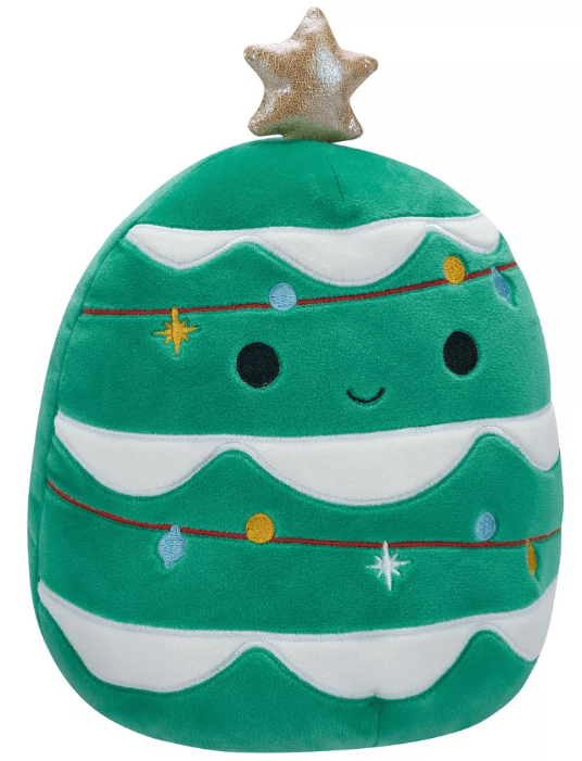 Original Squishmallows Christmas Tree with Snow 8"