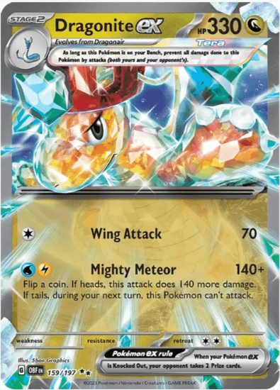 Dragonite ex - Obsidian Flames #159/197