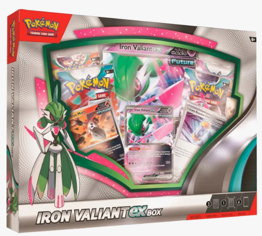 Pokémon Iron Valiant ex Box