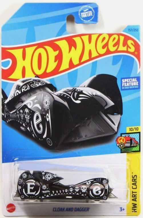 Hot Wheels Cloak and Dagger HW Art Cars 157/250