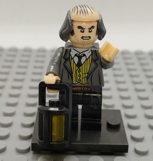 Custom Lego Compatible Argus Filch Minifig