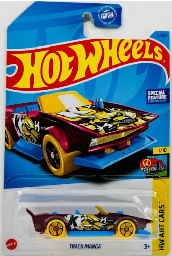 Hot Wheels Track Manga HW Art Cars 15/250