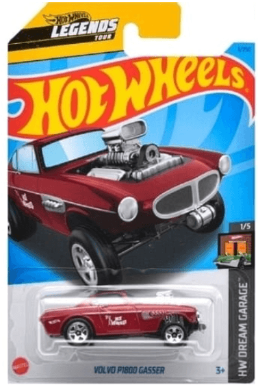 Hot Wheels Volvo P1800 Gasser HW Dream Garage 1/250