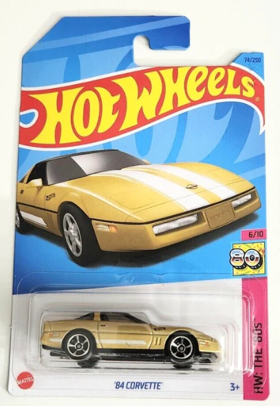 Hot Wheels '84 Corvette HW: The '80s 74/250