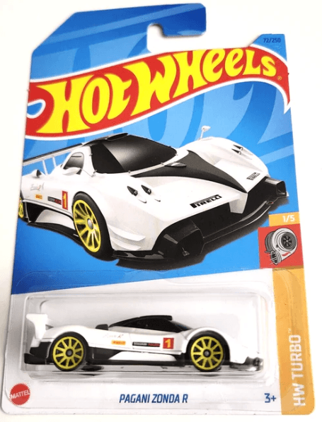 Hot Wheels Pagani Zonda R HW Turbo 72/250