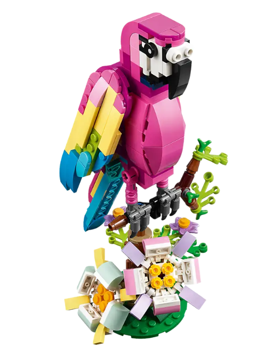 Lego Exotic Pink Parrot 3in1 creator 31144