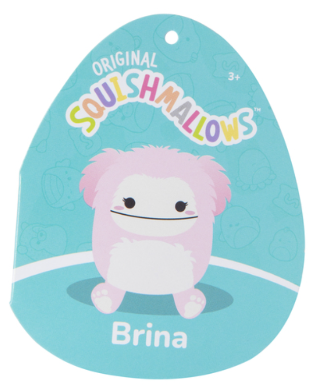 Original Squishmallows Brina the Bigfoot 7.5 in