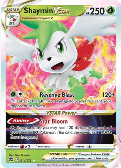 Shaymin VSTAR - Brilliant Stars #014/172