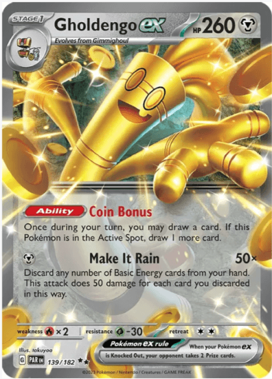Gholdengo ex - Paradox Rift #139/182
