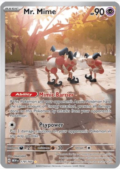 Mr. Mime - Scarlet and Violet 151 #179/165