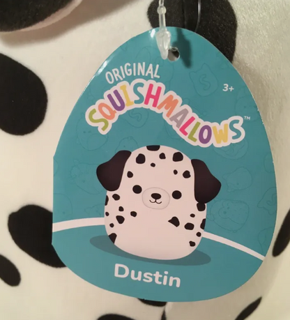 Original Squishmallow Dustin the Dalmatian 12 in