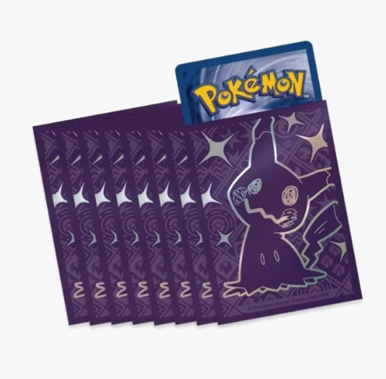 Pokémon TCG: Paldean Fates Trainer Box Card Sleeves - Mimikyu (65 Pack)