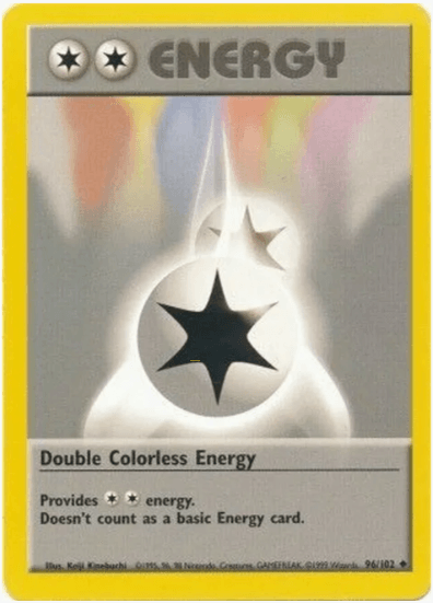 Double Colorless Energy - Base Set #096/102